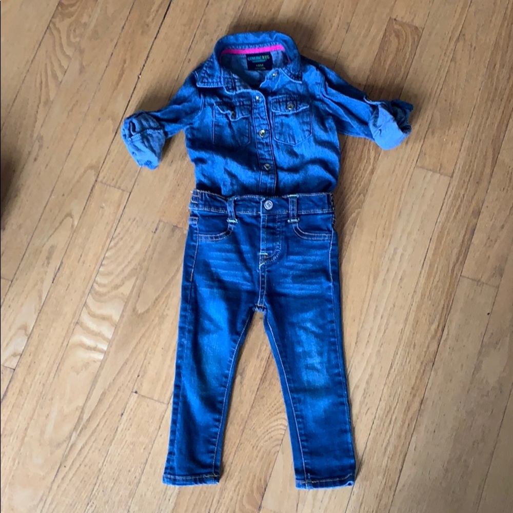 Seven for all Mankind Denim & Osh Kosh Denim Shirt